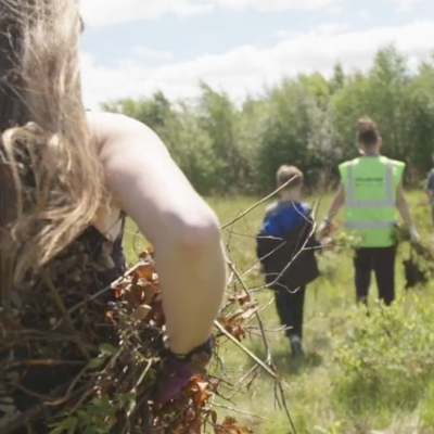 Cumbernauld Living Landscape - volunteer-led conservation in one of Scotland's greenest towns