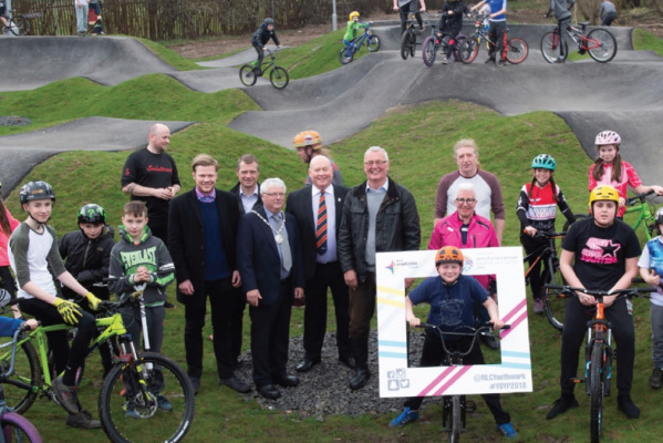 Wishawhill Pump Track - From derelict land to world-class community facility